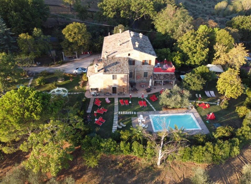 Saludecio Agriturismo Corte Decia المظهر الخارجي الصورة
